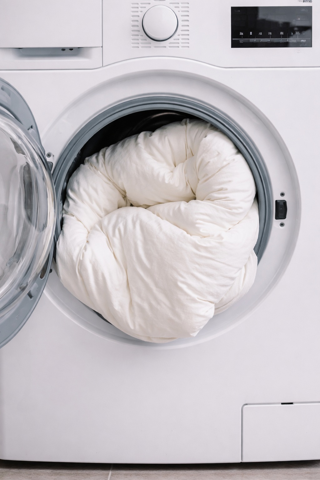 Hoe vaak moet u een dekbed zonder hoes wassen?